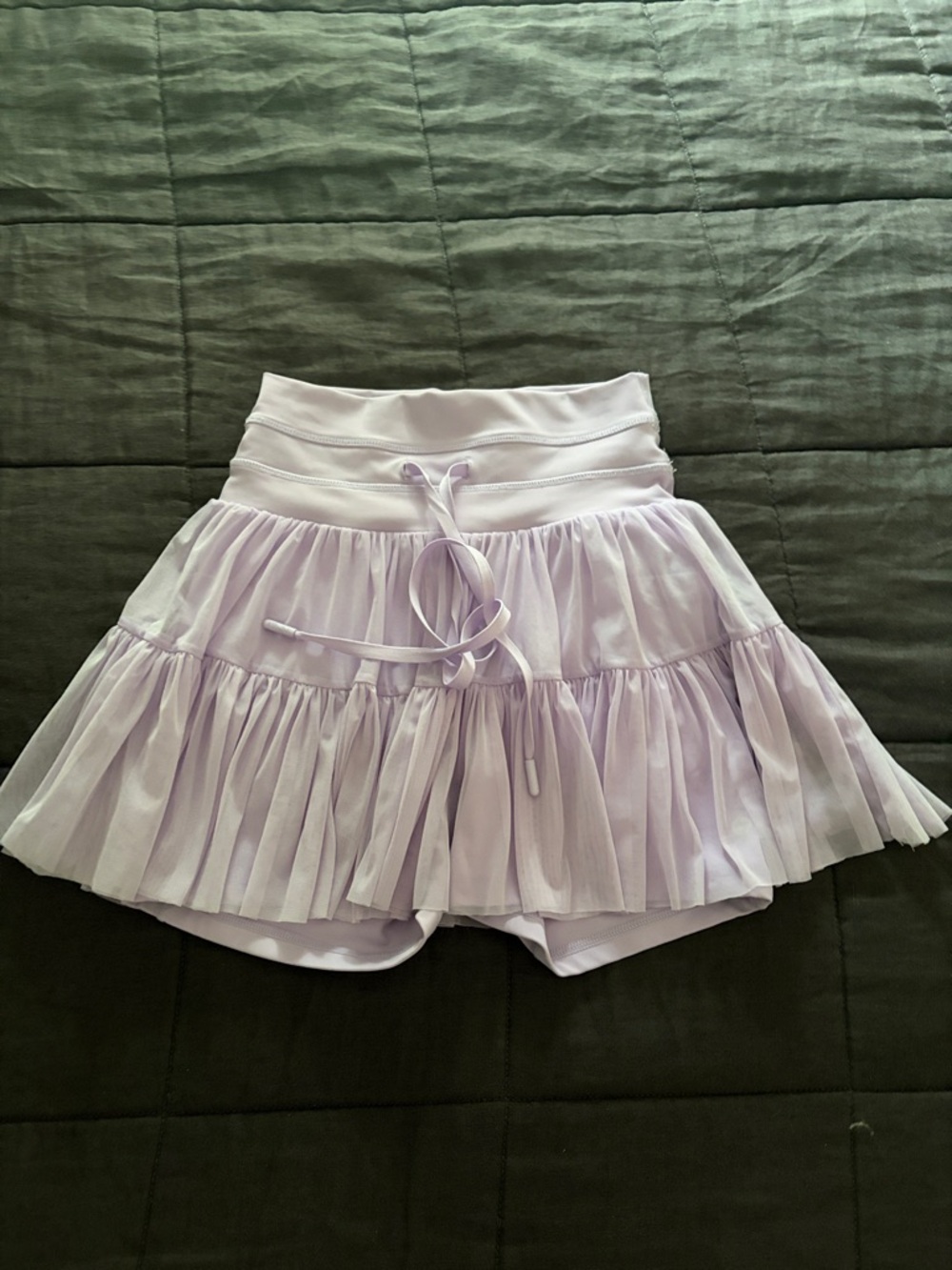 POPFLEX Lilac Pleated Athletic Skort - Picture 1 of 3